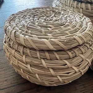 New Round Nesting Baskets-Set 3